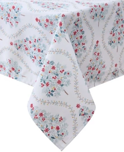 Скатерть Laura Ashley «Ёлочная решётка»