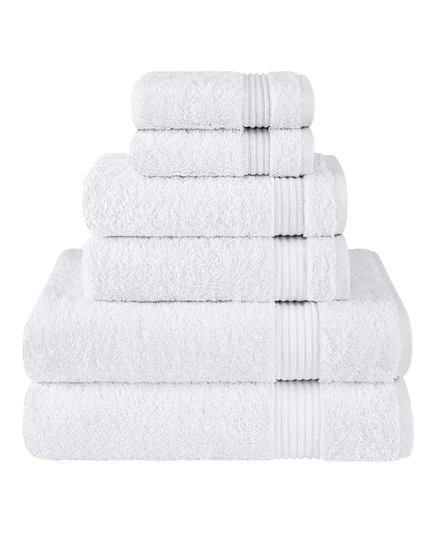 Полотенца American Soft Linen Bekos, 6 шт., белые