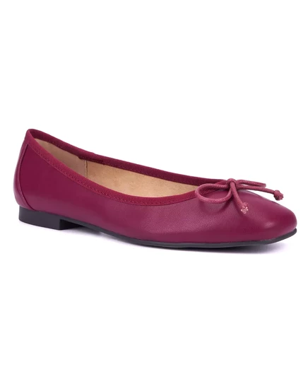 Женские балетки Paulina от New York & Company burgundy