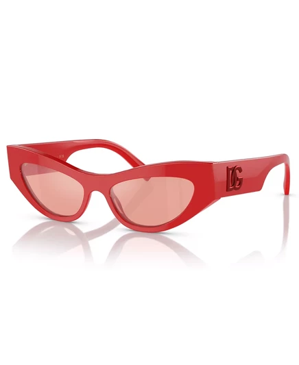 Женские солнцезащитные очки Dolce&Gabbana, зеркальные DG4450 red