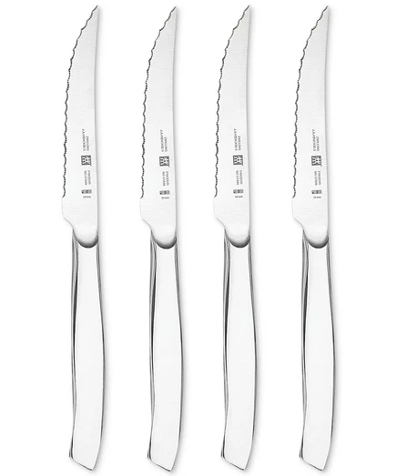 Zwilling, 4 шт. Набор зубчатых ножей для стейка Миньон из нержавеющей стали