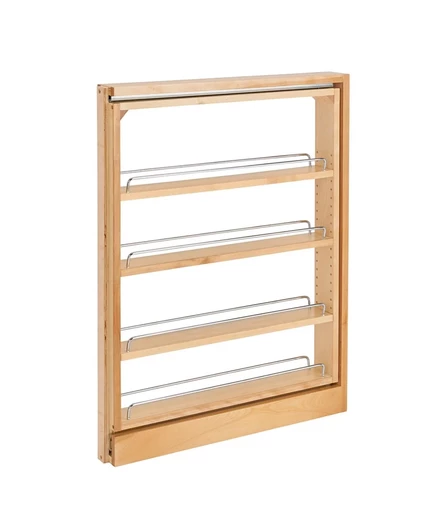 Выдвижной наполнитель Rev-A-Shelf 3″ для кухонного шкафа, коричневый