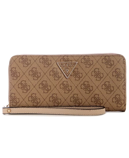 Женский кошелек Guess Laurel II на молнии, коричневый