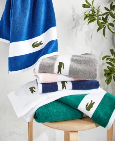 Полотенца для ванной Lacoste Home Heritage Sport Stripe