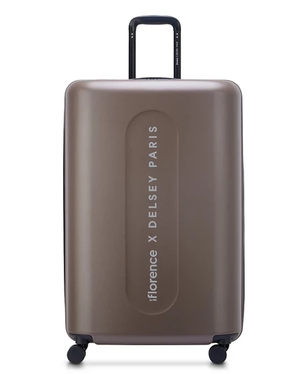 Чемодан Florence by Mills x Delsey Paris Catch Flights 31″, коричневый