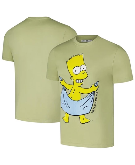 Мужская зеленая футболка Freeze Max The Simpsons Fresh от Freeze Max green