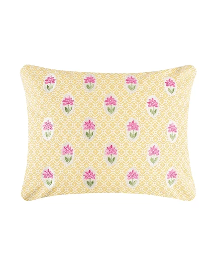 Декоративная подушка Levtex Blooming Hillside вышитая 36×46 см, многоцветная