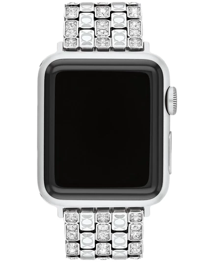 Женский ремешок Coach Apple Watch 38/40/41 мм, серебристый
