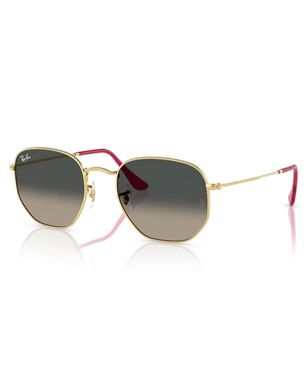 Солнцезащитные очки унисекс Ray-Ban, гексагональные RB3548N серого цвета