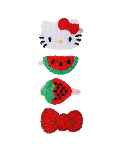 Набор заколок для волос Hello Kitty Sweet Snacks из 4 частей multi