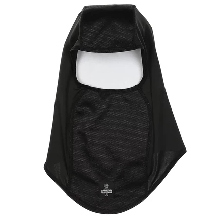 Мужская эластичная маска RefrigiWear с открытым отверстием - Легкая, влагоотталкивающая и ветроустойчивая защита лица black