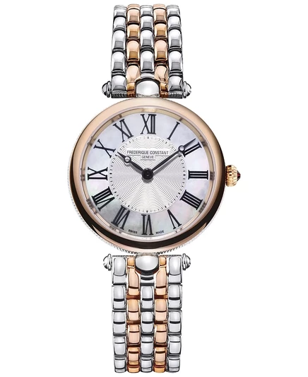 Женские часы Frederique Constant Art Deco, 30 мм, двухцветные