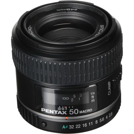 Объектив Pentax smc P-D FA 50mm f/2.8 макро, черный