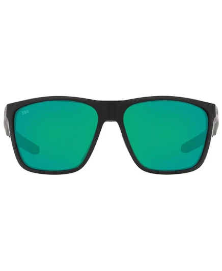 Поляризованные солнцезащитные очки Costa Del Mar FERG XL, 6S9012 62  11 matte black/green mirror 580g