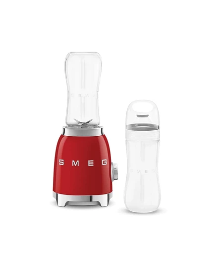 Персональный блендер Smeg 50's Retro с бутылками 600 мл, красный