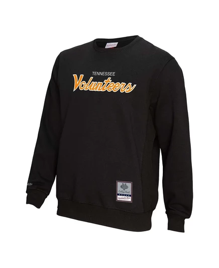 Мужская черная толстовка-пуловер Tennessee Volunteers Elite Script от Mitchell & Ness black