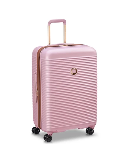 Чемодан Delsey Freestyle 24″ расширяемый, розовый