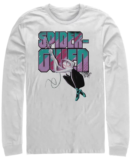 Мужской лонгслив Marvel с принтом Spider-Gwen, белый
