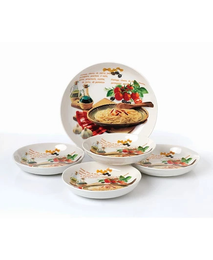 Набор мисок Lorren Home Trends Pasta Mamma Mia, разноцветный