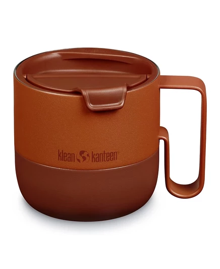 Термос Klean Kanteen объемом 14 унций. Кружка из нержавеющей стали с откидной крышкой