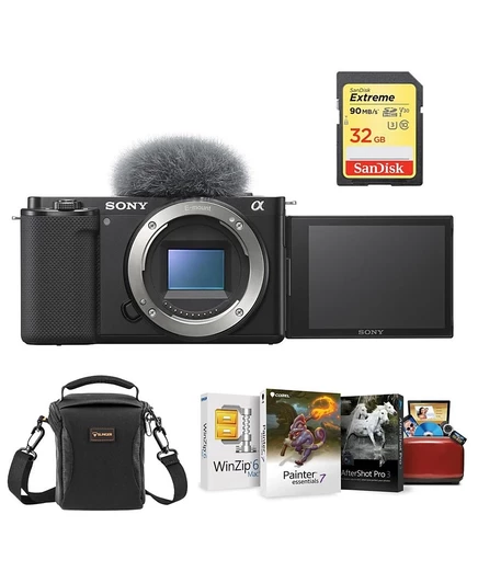 Беззеркальная камера Sony ZV-E10, комплект, черная