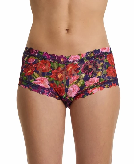 Женские кружевные бойшорты Hanky Panky, синие