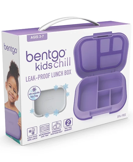 Детский ланчбокс Bentgo Kids Chill, зелено-синий