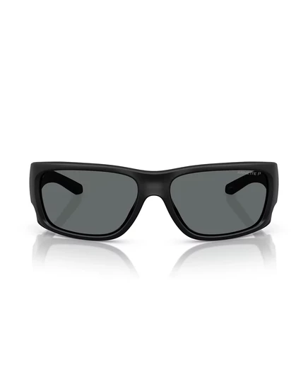 Мужские поляризованные солнцезащитные очки Arnette, обратная сторона AN4345 black matte top/shiny