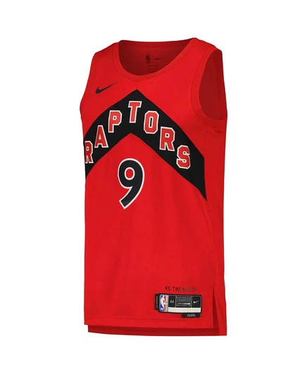 Мужская и женская майка Nike RJ Barrett Red Toronto Raptors Swingman для игроков - Icon Edition red