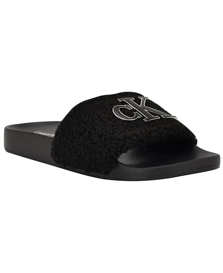 Женские шлепанцы Calvin Klein Ahva Cozy, черные