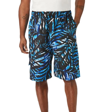 Мужские пляжные шорты Kingsize Big & Tall 8″ cargo, синие