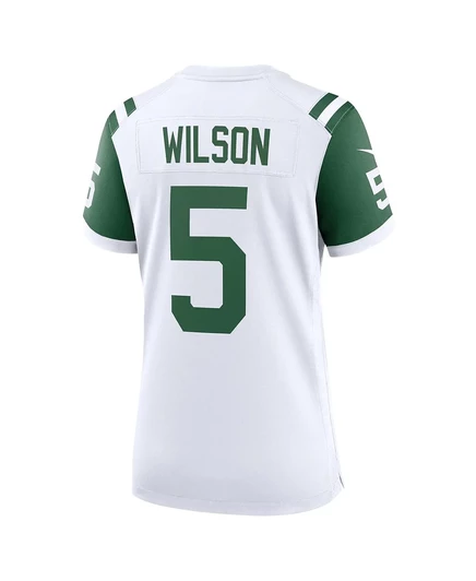 Женская футболка Nike Garrett Wilson White New York Jets Classic для альтернативной игры white