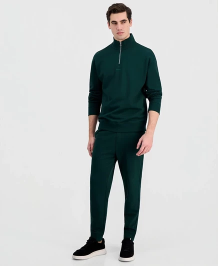 Мужские трикотажные брюки Hugo Boss Dayote, зеленые