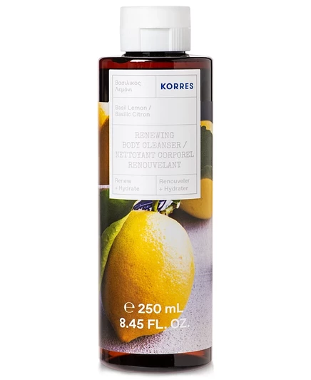 Гель для душа Korres Basil Lemon восстанавливающий, 250 мл