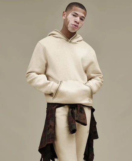 Мужская толстовка с капюшоном Tasman от UGG с длинными рукавами caribou