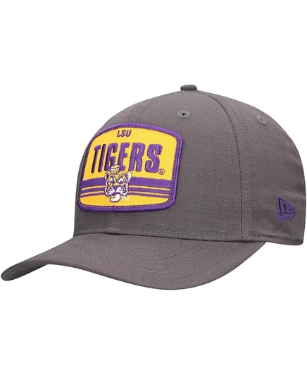 Мужская кепка New Era 9SEVENTY LSU, серая