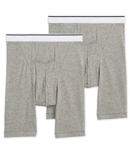 Мужские боксерские трусы-футляр Midway, упаковка из 2 штук gray heather