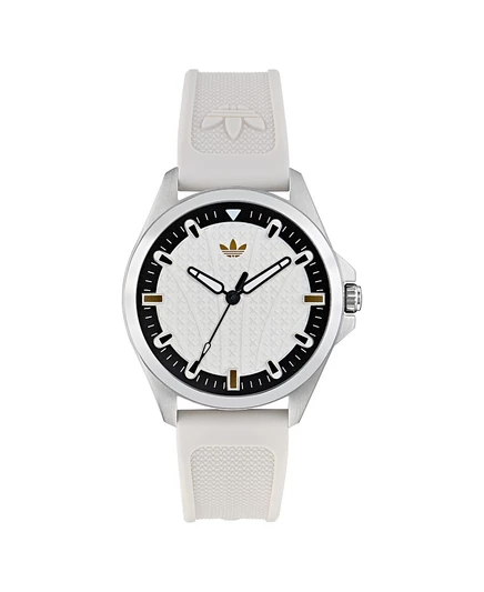 Унисекс часы Adidas Analog 40 мм силиконовые, белые