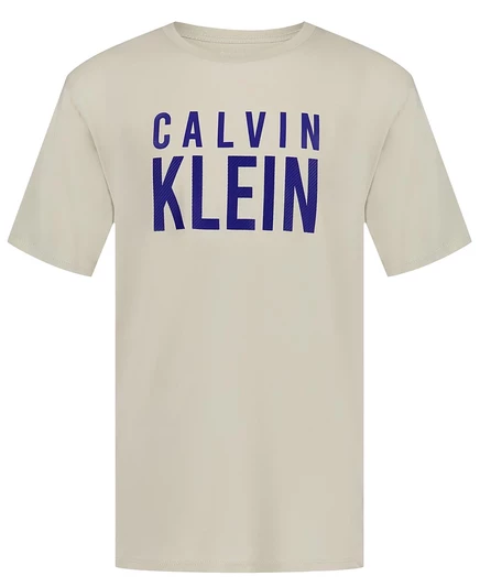 Мальчиковая футболка Calvin Klein CK Structure, песочная