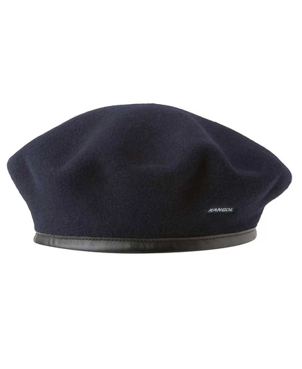 Мужской берет Kangol Monty, шерстяной, синий
