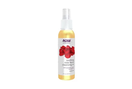 Очищающее масло для лица NOW Foods Soothing Rose, 118 мл