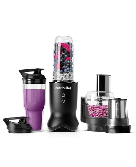 Кухонная система Nutribullet Ultra Plus с комбайном, черная