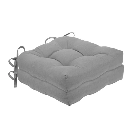 Подушка для стула Kate Aurora 16″×15″×3.5″, серая