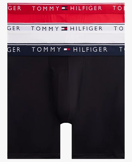 Мужские боксер-брифы Tommy Hilfiger 3 шт., мульти