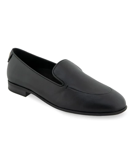 Женские мокасины Wells на блочном каблуке Aerosoles черного цвета