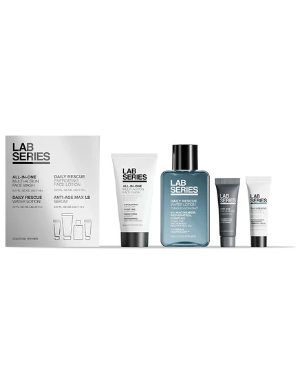 Серия Lab по уходу за кожей для мужчин Бестселлер Essentials Мужской подарочный набор по уходу за кожей без цвета
