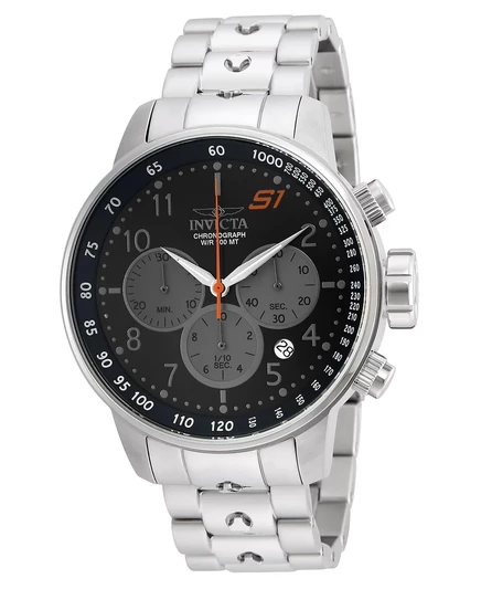 Мужские часы Invicta 23084 S1 Rally кварцевые, черный циферблат
