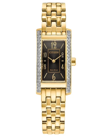Женские часы Citizen Eco-Drive Classic Petite Palidoro с браслетом из нержавеющей стали, 28,3 мм