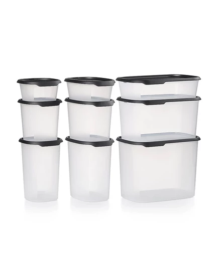 Набор контейнеров Tupperware One Touch Fresh, 18 шт., черный