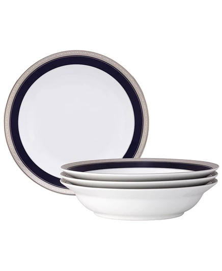 Набор суповых мисок Noritake Crestwood 740 мл, синий